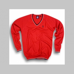 Spirit of 69, pánsky sveter, červený 100%bavlna 